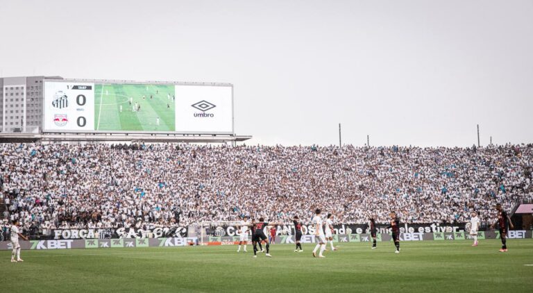 Santos enfrentará Coritiba na Neo Química Arena pelo Brasileirão