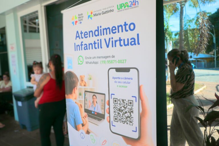 Teleatendimento pediátrico 24 horas por WhatsApp tem início na Rede Mário Gatti