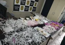 Trio é preso em adega por tráfico de drogas em Itanhaém; VÍDEO