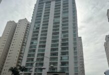 Homem faz “corda” com lençóis para invadir apartamento de vizinha em São José dos Campos