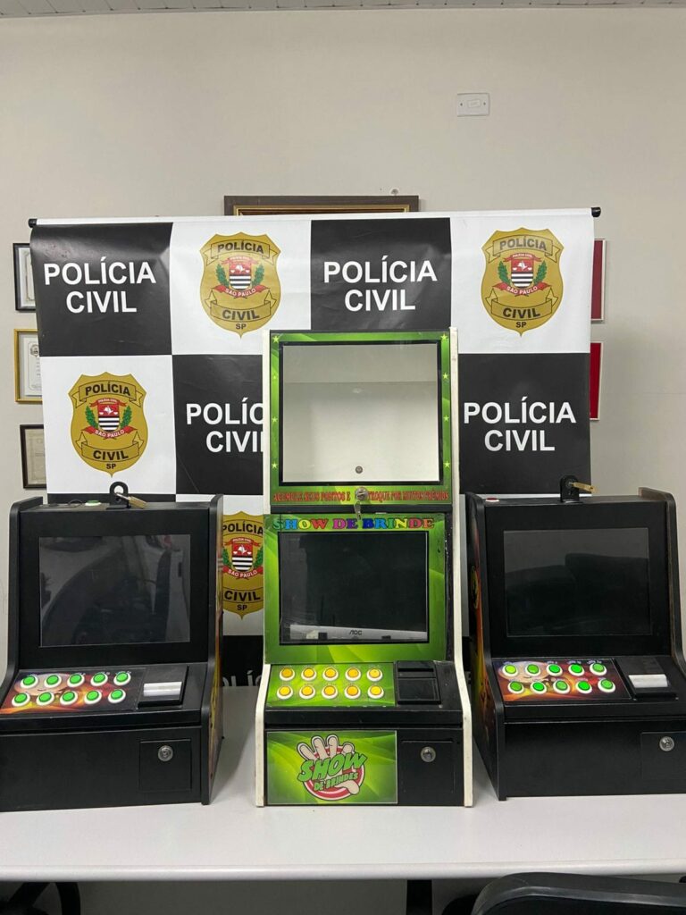 Operação contra jogos de azar termina com apreensões em Campos do Jordão
