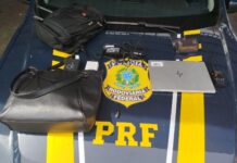 PRF prende trio suspeito de furtar objetos na Via Dutra