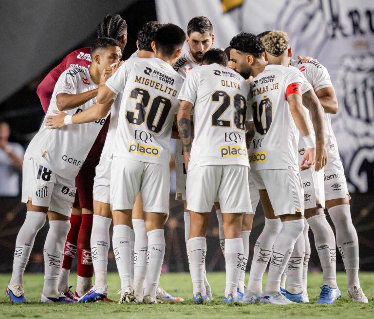 Santos enfrenta Coritiba pela vaga nas oitavas da Copa do Brasil