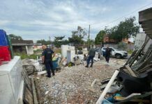 Operação em Agenor de Campos encerra atividades de ferro-velho irregular