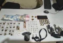Polícia Militar prende dois suspeitos, apreende armas e recupera motos roubadas em Alhandra