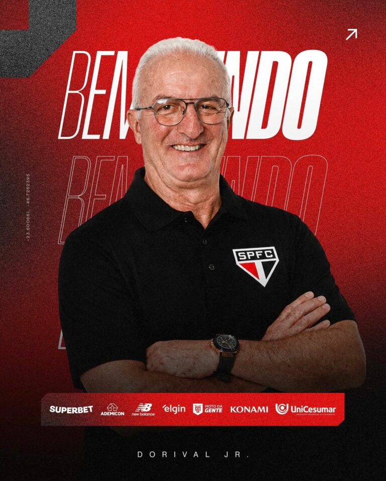 Dorival Júnior está de volta ao São Paulo