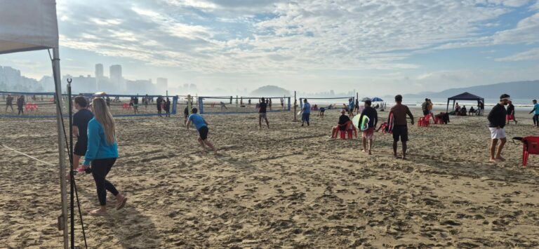 É hoje! Torneio Open Mel Beach Tennis em parceria com a TH+ Band agita a praia do Itararé