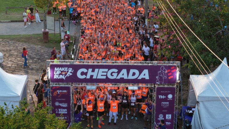 Make Up Run reúne mais de mil pessoas em tarde de esporte, emoção e experiências no Parque Ecológico de Campinas