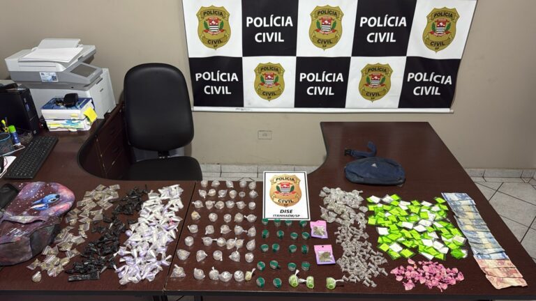 Quatro pessoas são presas em Itanhaém após ponto de tráfico ser desarticulado pela Polícia
