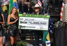 Filho de peão da região ganha torneio mundial de montaria