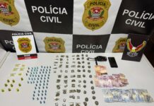Polícia de Jacareí prende dois suspeitos por tráfico e associação para o tráfico
