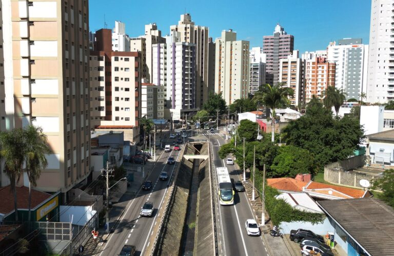 Centro de Campinas terá pavimento rígido no corredor do BRT para melhora de tráfego de grandes veículos
