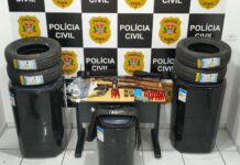 Dois homens são presos na Serra do Cafezal por envolvimento com quadrilha de roubo e receptação de cargas