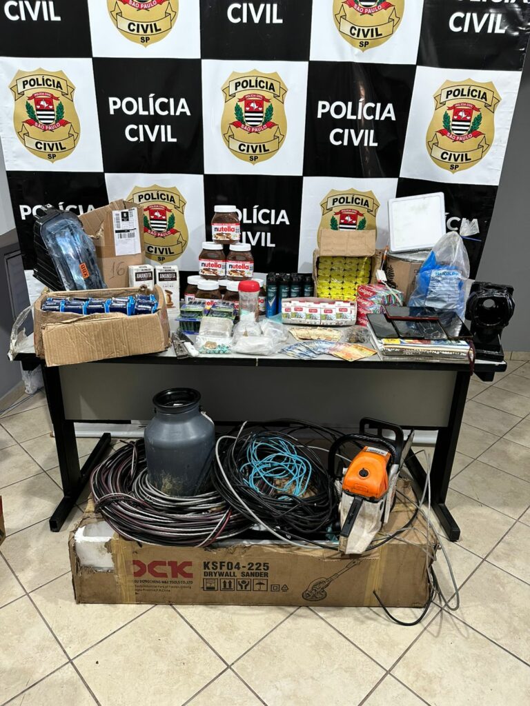 Esquema de receptação de cargas e tráfico de drogas às margens de rodovia é desarticulado em Cajati; dois homens são presos