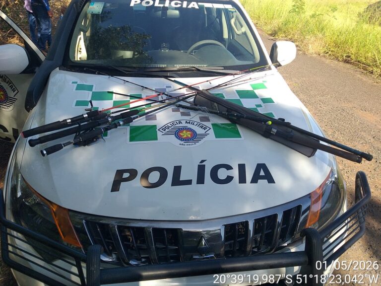 Pescaria de feriado termina em multa e prejuízo para grupo em Pereira Barreto