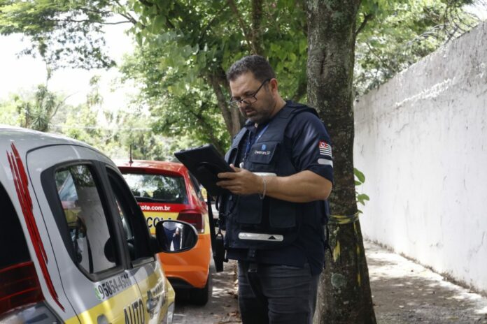 O agendamento é feito diretamente pelo portal do Detran-SP Foto: Divulgação/Governo de SP
