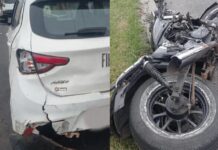 Motociclista morre após colidir com a traseira de um carro em rodovia de Mongaguá