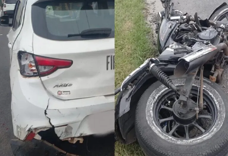 Motociclista morre após colidir com a traseira de um carro em rodovia de Mongaguá