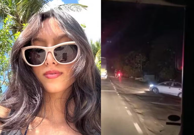Jovem morre após ser atropelada por caminhão em ponto de ônibus na cidade de Jacupiranga