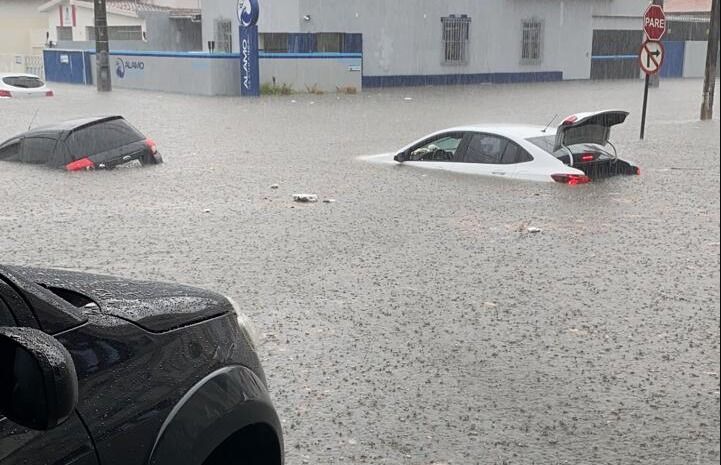 Alerta: Perigo de chuva intensa em 133 cidades da Paraíba