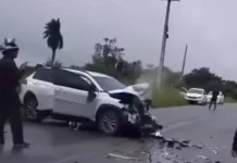 Acidente entre dois carros deixa quatro feridos, incluindo uma criança, em Alagoa Nova