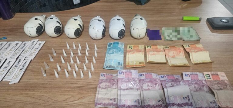 Suspeito de tráfico é preso com drogas e sistema de monitoramento no Sertão da Paraíba