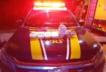 Mais de 6 kg de crack são apreendidos pela PRF durante abordagem em Gurinhém