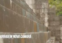 Intervenções são feitas na Barragem de Nova Camará após surgimento de infiltrações na estrutura