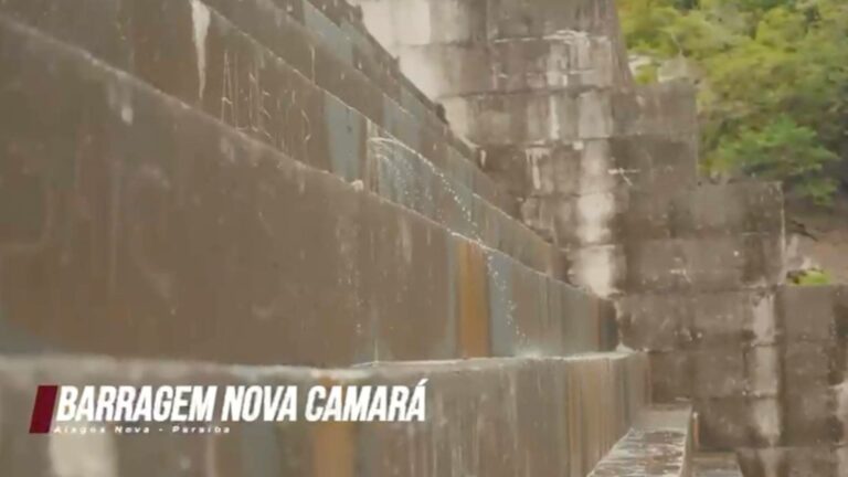 Intervenções são feitas na Barragem de Nova Camará após surgimento de infiltrações na estrutura