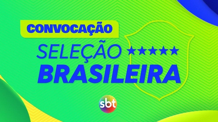 TH+ SBT transmite convocação oficial do Brasil para a Copa do Mundo de 2026 nesta segunda (18)