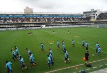 Santos foi protagonista na Copa de 2014 com 2 seleções na Cidade