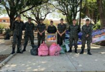 Atiradores do Tiro de Guerra participam de arrecadação da Campanha do Agasalho em Ribeirão Preto neste sábado