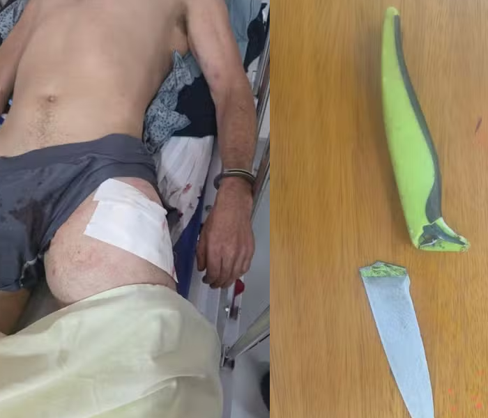 Foragido por estupro ataca PM com faca para fugir de abordagem e é preso