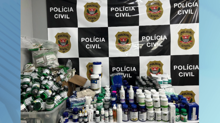 Polícia apreende quase mil produtos vencidos em farmácia no centro de Campinas