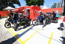 Ponto de apoio para os motociclistas tem ação de conscientização e segurança