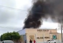 Incêndio atinge cadeia pública no Sertão da Paraíba