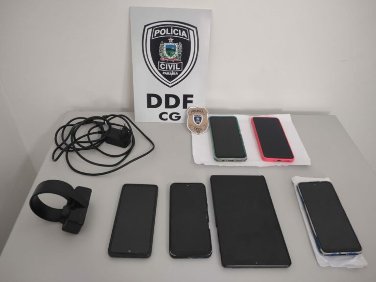 Polícia Civil prende grupo suspeito de golpes imobiliários na PB