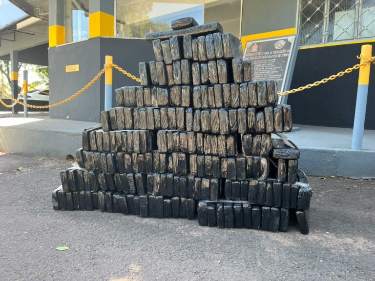 Homem é preso com 187 kg de maconha na SP-563