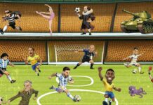 O futebol no estilo inconfundível de Ariel Palacios