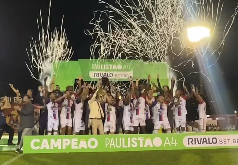 Penapolense conquista título inédito do Paulistão A4