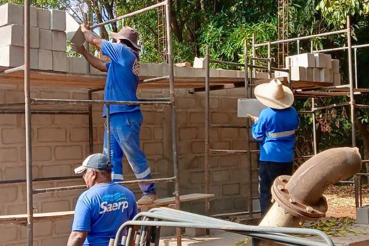 Saerp reativa Estação Elevatória de Esgoto no Parque dos Servidores