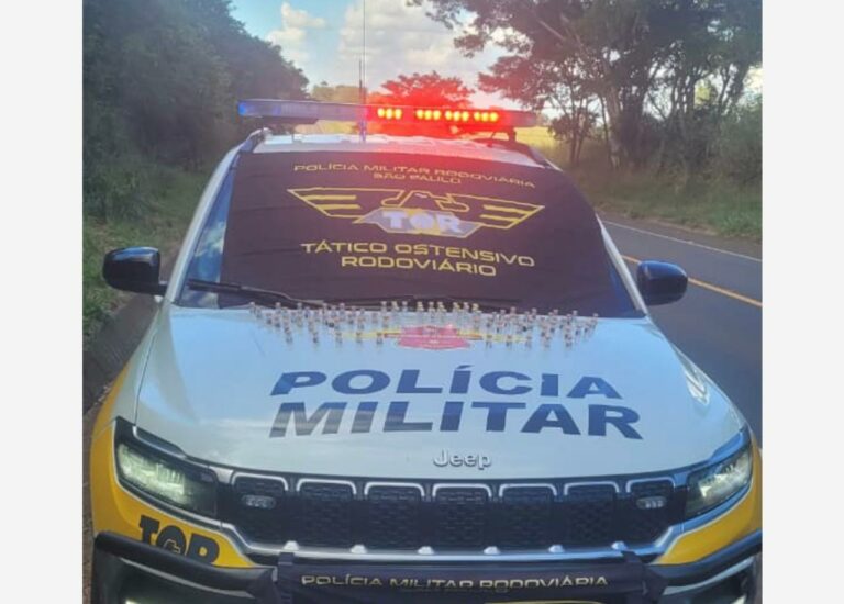 Homem é preso com R$ 50 mil em medicamentos para emagrecer contrabandeados na SP-425