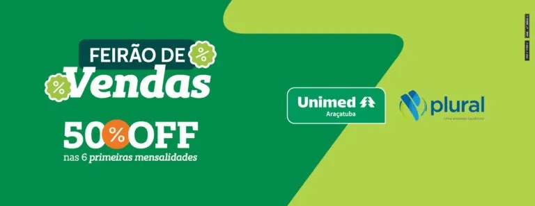 Unimed Araçatuba promove Feirão com vantagens especiais e adesão sem CNPJ para novos clientes