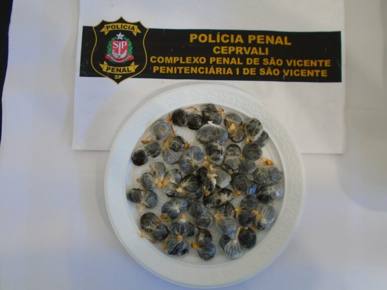 Penitenciária de São Vicente impede visitante com entorpecentes em refeição