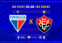 TH+SBT transmite Fortaleza x Vitória pela final da Copa do Nordeste nesta terça (2)