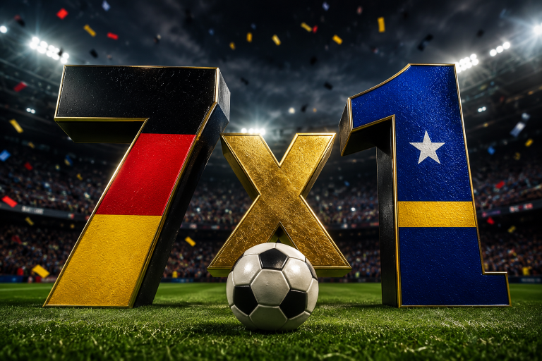 GOL DA ALEMANHA! Resultado chama atenção por repetir o placar no Mundial de 2014.