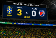 Brasil controla o jogo, vence o Haiti por 3 a 0 e conquista primeira vitória na Copa do Mundo