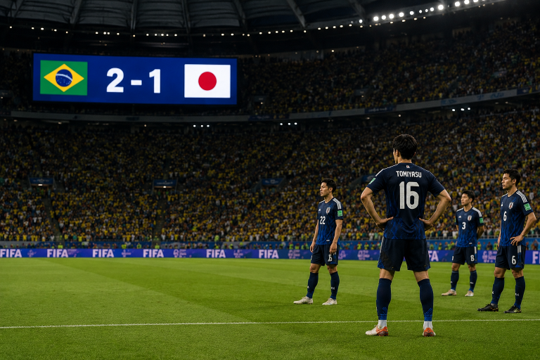 Brasil reage no segundo tempo, vence Japão de virada nos acréscimos e segue vivo na Copa do Mundo de 2026