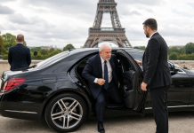 Governo contrata veículos de luxo em Paris e gasto estimado chega a R$ 480 mil