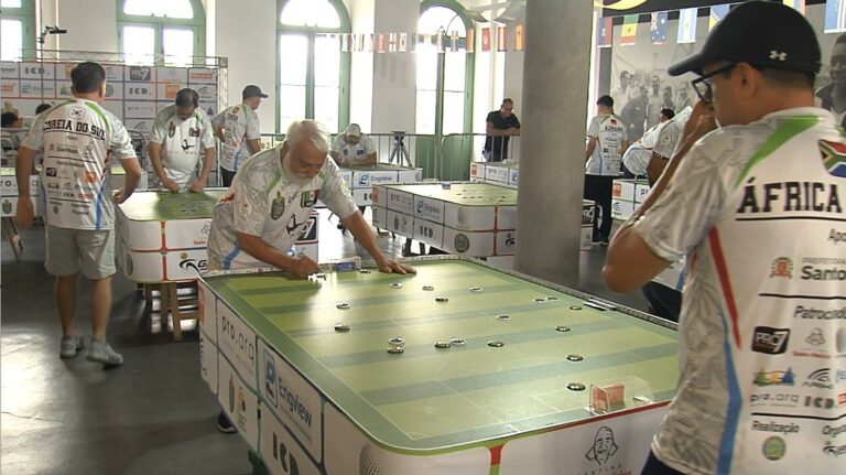 Museu Pelé recebeu campeonato de futebol de botão